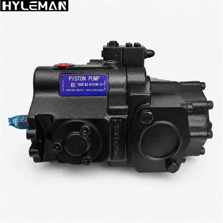 T6H29DB Triple Hybrid Piston And Vane Pump With Three Independent Outlets factory